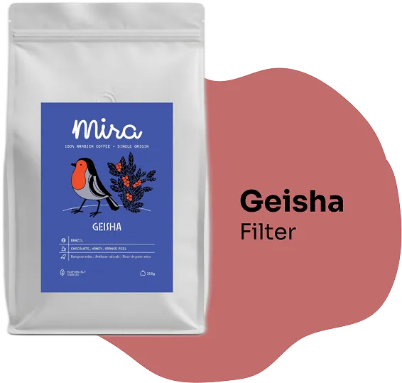 Geisha coffee bag